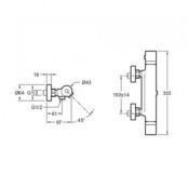 Смеситель для душа Jacob Delafon Rivoli E24325-CP E24325-CP фото 2