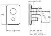 Смеситель для душа Jacob Delafon Aleo E98717-CP E98717-CP фото 2