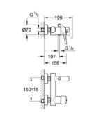 Смеситель для ванны или для душа Grohe Concetto 32211001 32211001 фото 2