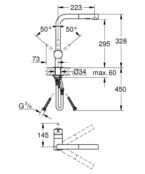 Смеситель для кухни Grohe Minta 30274000 30274000 фото 4