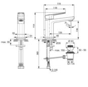 Смеситель для раковины Ideal Standard Tonic A6326AA A6326AA фото 2