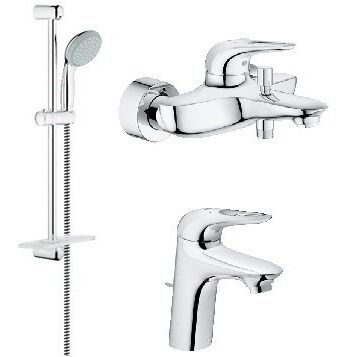 Смеситель для ванны Grohe Комплект 3в1 Eurostyle 124416 124416 фото 1