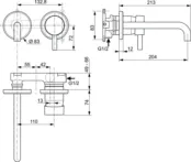 Смеситель для раковины Ideal Standard CERALINE A6938AA A6938AA фото 3