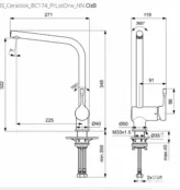 Смеситель для кухни Ideal Standard CERALOOK BC174GN BC174GN фото 2