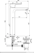 Смеситель для раковины Ideal Standard CERAPLAN III SLIM BC561AA BC561AA фото 3