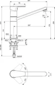 Смеситель для кухни Ideal Standard CERAFINE D BC495AA BC495AA фото 3