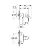 Смеситель для душа Grohe Euroeco 32740000 32740000 фото 2