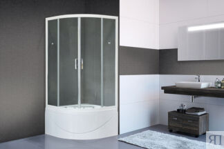 Душевой уголок Royal Bath RB 100BК-Т 100x100 прозрачный