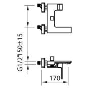 Смеситель Clever Saona Slim 60125 60125 фото 3