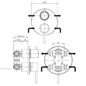 Смеситель Paini 78PZ6911 черный матовый 78PZ6911 фото 3