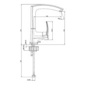 Смеситель для кухни Paini Magnum MGCR572 хром MGCR572 фото 2