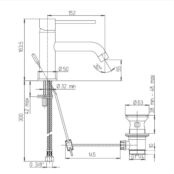 Смеситель Paini 78PZ211LBL черный матовый 78PZ211LBL фото 3