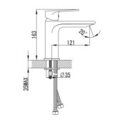 Смеситель для раковины Iddis EDISB00i01 EDISB00i01 фото 2