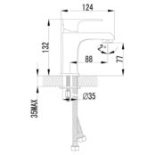 Смеситель для раковины Lemark Rlus Factor LM1606C хром LM1606C фото 2