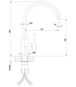 Смеситель для кухни Lemark Expert LM5078S матовый хром LM5078S фото 2