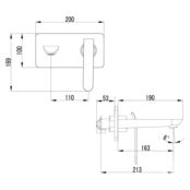 Смеситель для раковины Lemark Melange LM4926CW белый LM4926CW фото 2