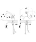 Смеситель для раковины Lemark LM6546C хром LM6546C фото 2