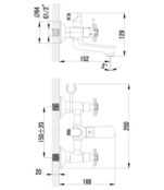 Смеситель для ванны Lemark LM6542C хром LM6542C фото 2