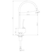 Смеситель для кухни Lemark Soul LM6005C хром LM6005C фото 2