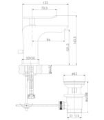 Смеситель для раковины Lemark LM5806CW хром LM5806CW фото 2