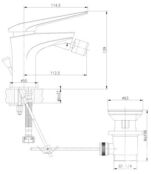 Смеситель для биде Lemark LM5908CW хром LM5908CW фото 2