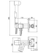 Смеситель для унитаза Lemark LM7165C хром LM7165C фото 2