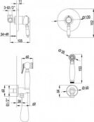 Смеситель для душа Lemark Villa LM4819B бронза LM4819B фото 2