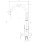 Смеситель для кухни Rossinka S S35-23 хром S35-23 фото 2