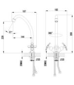 Смеситель для кухни Lemark LM6544C хром LM6544C фото 2