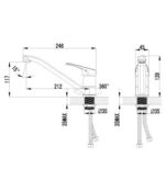 Смеситель для кухни Lemark LM6554C хром LM6554C фото 2