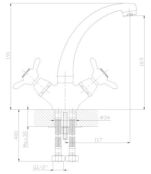 Смеситель для кухни Rossinka Q Q02-64 хром Q02-64 фото 2