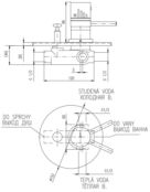 Смеситель для ванны или для душа Rav Slezak DT286 хром DT286 фото 2