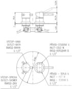 Смеситель для душа Rav Slezak SE986K хром SE986K фото 2