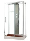 Душевая кабина Acquazzone Helena 120x90 120ESL-R без электрики 120ESL-R без электрики фото 1