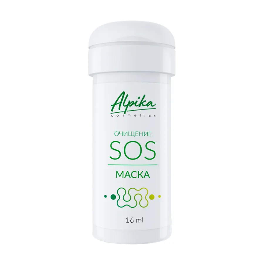 АЛЬПИКА Маска порошковая для лица SOS-очищение 16 мл АЛЬПИКА 4670144000707 фото 1