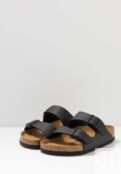 Шлепанцы Birkenstock, черный BI115F004-Q11 | black фото 5