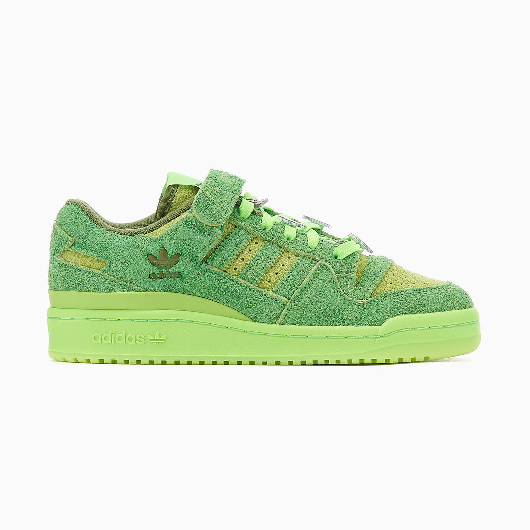 Кроссовки Adidas Dr. Seuss x Forum Low 'Grinch' Unisex, зеленый HP6772 | Green фото 1