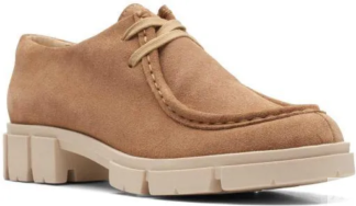 Женские полуботинки Clarks, коричневые