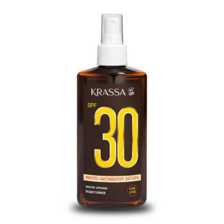 KRASSA Масло-Активатор Загара SPF 50 с Рисовых Отрубей 150.0