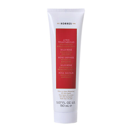 KORRES Крем для умывания отшелушивающий Дикая Роза Wild Rose Exfoliating Cl KOR100608 фото 1