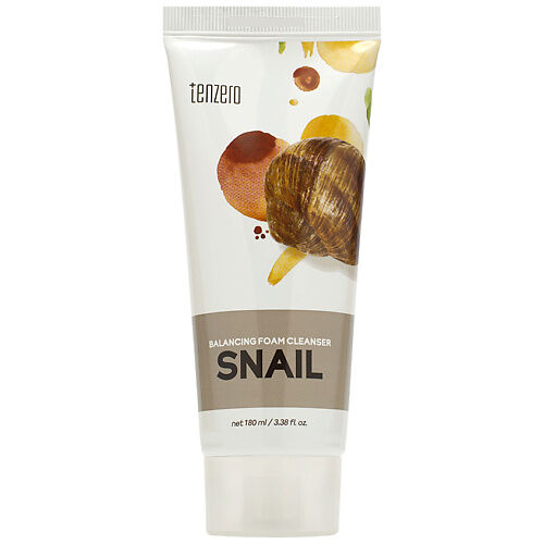 TENZERO Пенка для умывания с муцином улитки Snail Balancing Foam Cleanser TNZ000165 фото 1