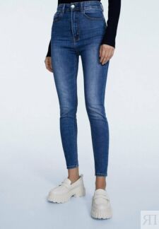 Джинсы Skinny Fit Stradivarius, синий