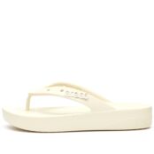 Шлепанцы Crocs Classic Platform Flip W 207714-2Y2 | Bone фото 1