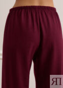 Брюки на резинке Comfort fit из итальянской шерсти, burgundy - M-L 244121368 фото 2