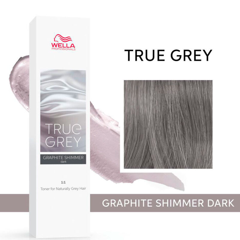 Тонер для натуральных седых волос True Grey (2823, 01, Graphite Shimmer Dar 2823 фото 1