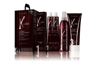 Набор для теплового выпрямления с кератином K.liss Тermal Straightening Sys