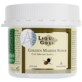 Золотой пилинг с морскими водорослями Liquid Gold Golden Marine Scrub