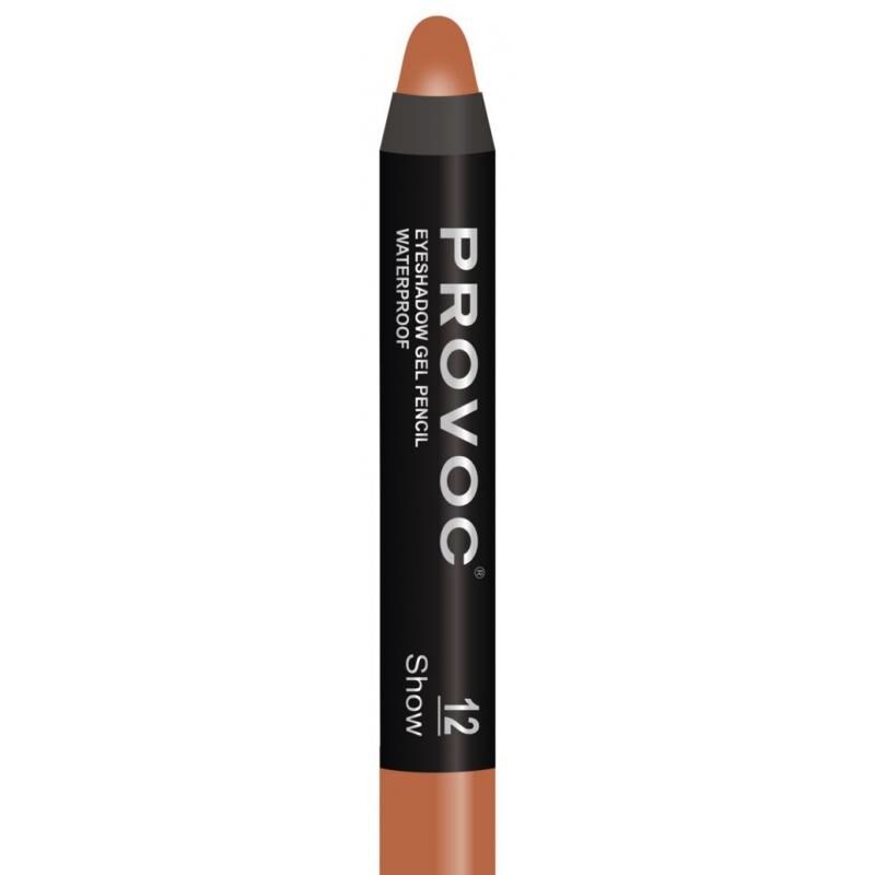 Тени-карандаш водостойкие Provoc Eyeshadow Pencil   (PVEP02, 2, жемчужный ш PVEP01 фото 1