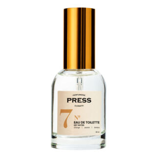 №7 Orange, Jasmin, Ambra Туалетная вода PRESS GURWITZ PERFUMERIE