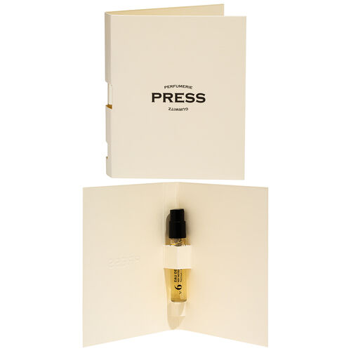 №6 PATCHOULI, AMBRA, LEATHER Парфюмерная вода 2,5 мл PRESS GURWITZ PERFUMER PGEDP6002PGP фото 1